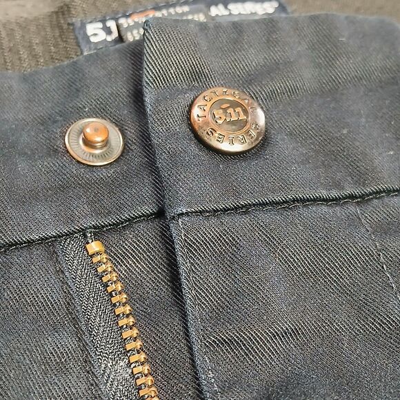 5.11 511 Tactical Pants Mens 42x33 Navy Utility Stretch Gusset PDU Class A Twill - Picture 8 of 15